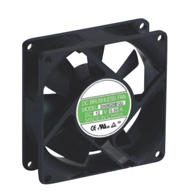 DC 8025 Ventilador de resfriamento axial avançado de 80 mm