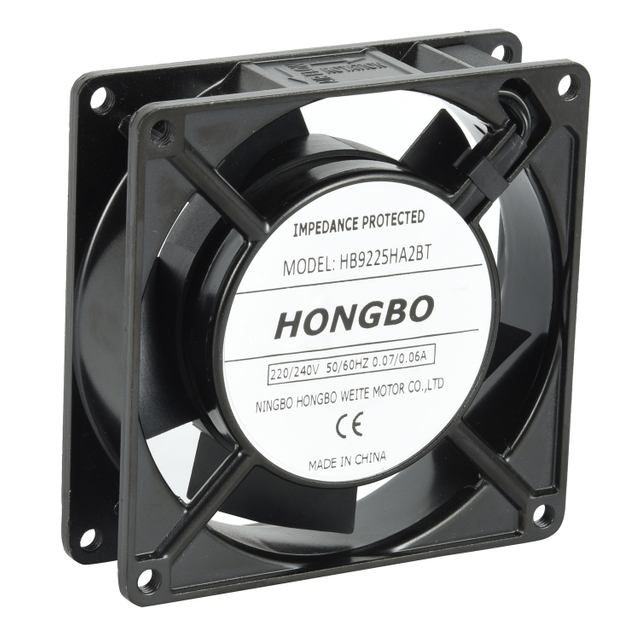 Ventilador de resfriamento axial AC 9225 de alta eficiência de 92 mm * 92 mm * 25 mm de nível industrial
